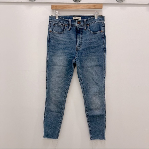 Madewell 10” high rise skinny button fly jeans - Picture 1 of 8